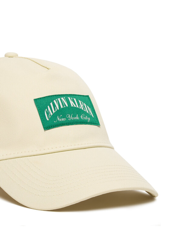 Calvin Klein Calvin Klein Baseball sapka Heritage Crest Patch Cap LV04D5103G Bézs
