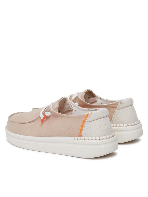Hey Dude Hey Dude Sneakers Hey Dude Wendy Rise Beige
