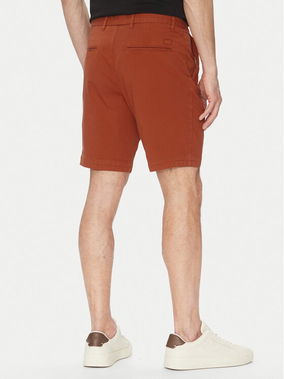 BOSS BOSS Pantaloncini di tessuto H-Slice 50540743 Arancione Regular Fit