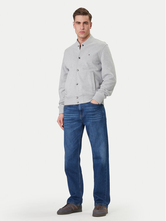 Tommy Hilfiger Tommy Hilfiger Яке бомбър Essential MW0MW42470 Сив Regular Fit