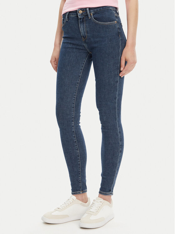 Tommy Hilfiger Tommy Hilfiger Blugi Como WW0WW45673 Bleumarin Skinny Fit