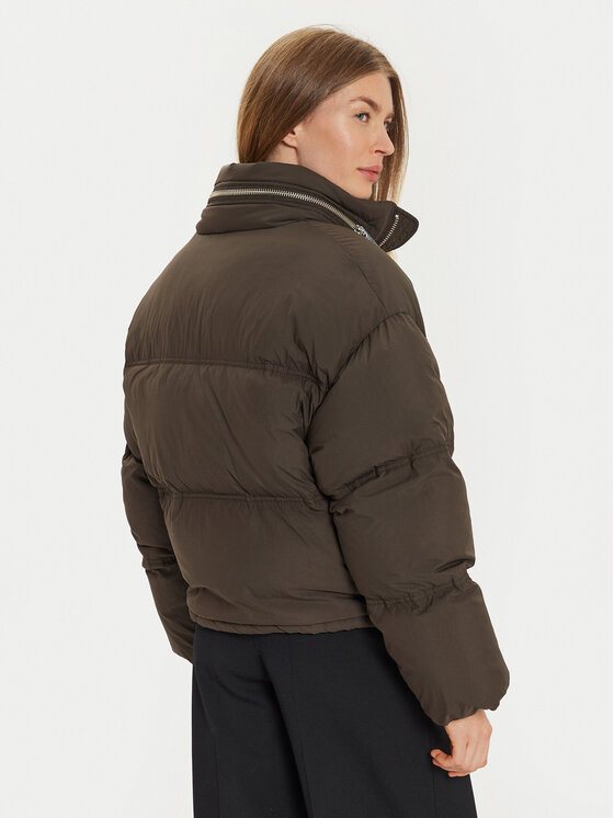 AMI PARIS AMI PARIS Télikabát FJK413.PA0009 Barna Regular Fit