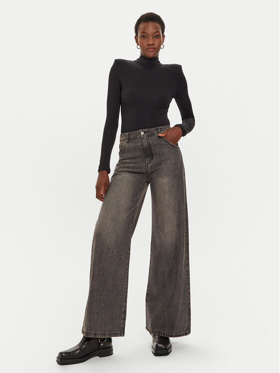 ViCOLO ViCOLO Traperice DS0084 Siva Loose Fit