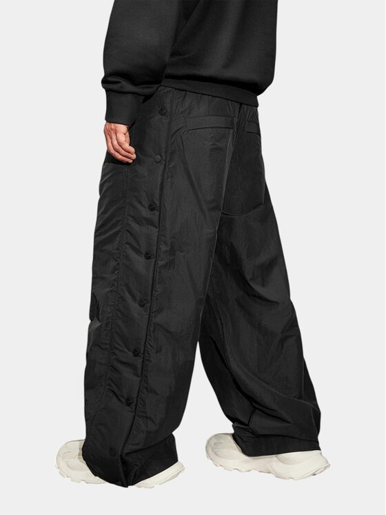 MADE BY SOCIETY MADE BY SOCIETY Spodnie materiałowe L’OMBRE - P17825 Czarny Basic Fit