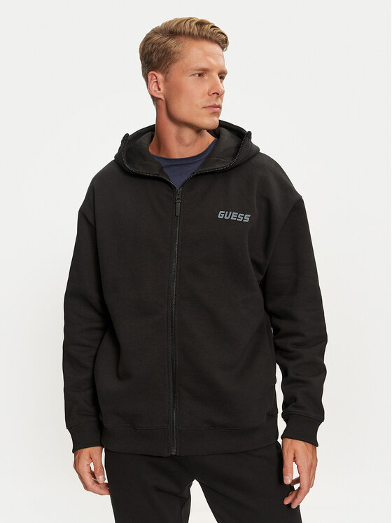 Guess Mikina Keid Z4BQ17 KCEA0 Čierna Regular Fit