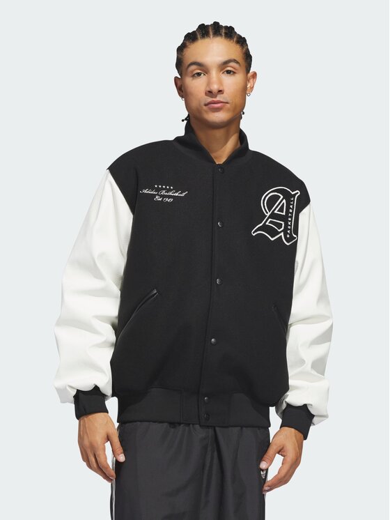 adidas adidas Kurtka przejściowa 161601 Czarny Loose Fit
