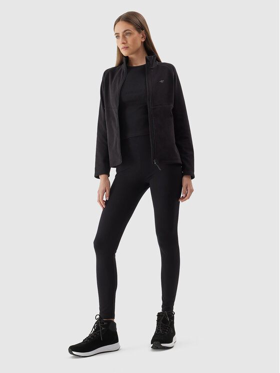 4F 4F Fleece 4FAW23TFLEF146 Μαύρο Regular Fit