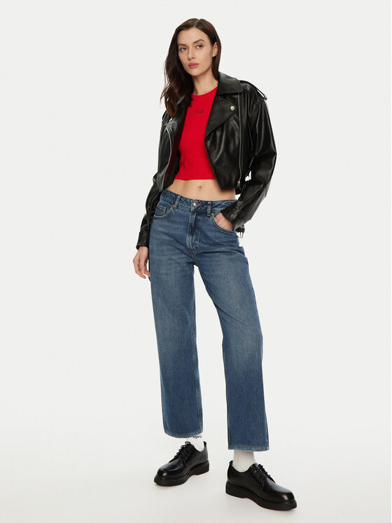 HUGO HUGO Blugi Gilissi 50524883 Albastru Straight Leg