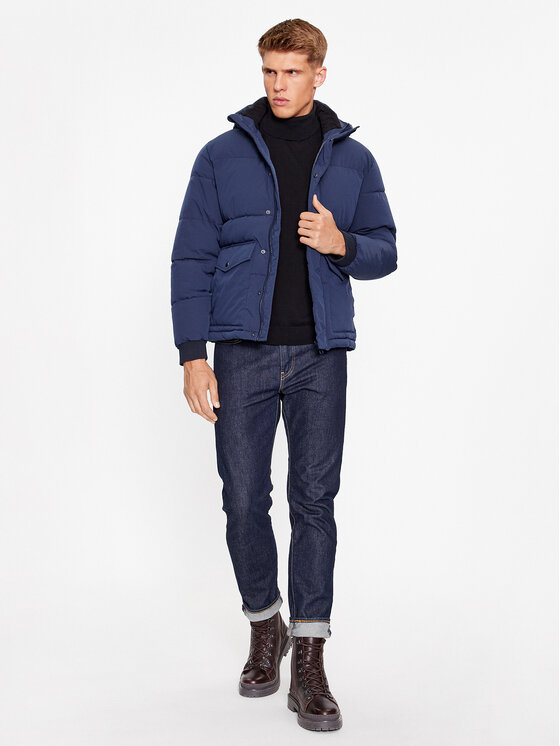 Jack & Jones Jack & Jones Zimné bundy 12236040 Tmavomodrá Regular Fit