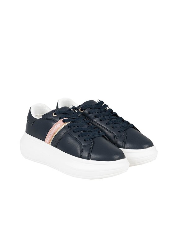 Sneakersy U.S. Polo Assn., Rozmiar 38, Grantowe, Helis011