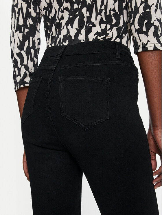 Morgan Morgan Jeansy 242-PBLACK1 Černá Slim Fit