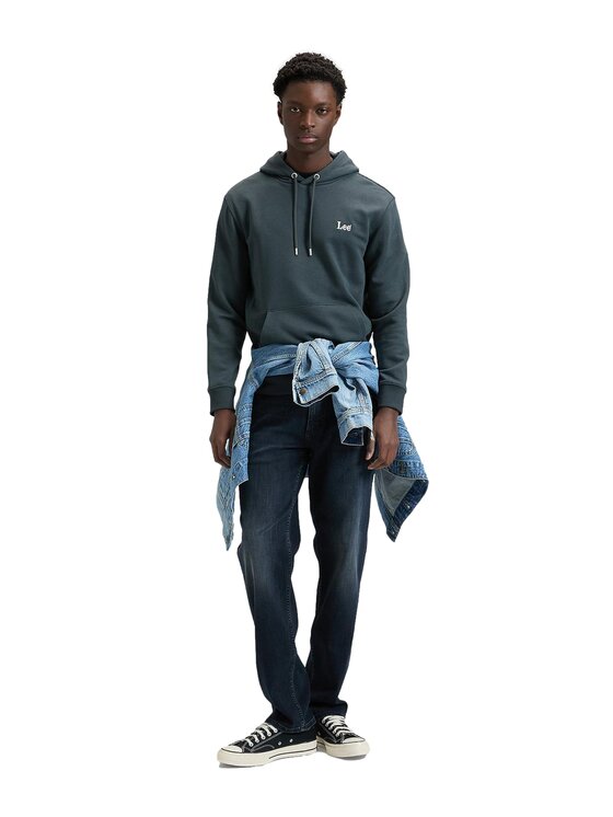 Lee Lee Felpa 112376424 Grigio Regular Fit