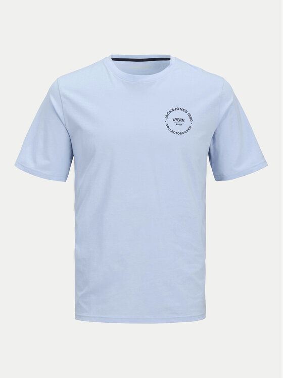 Jack & Jones Jack & Jones Majica Simon 12269280 Svetlo modra Standard Fit