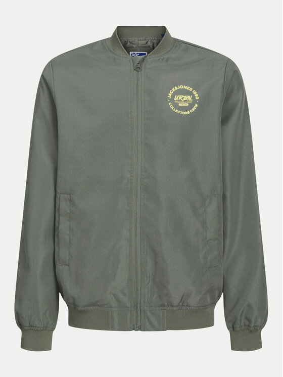 Jack&Jones Junior Jack&Jones Junior Kurtka bomber Zack 12269155 Zielony Regular Fit