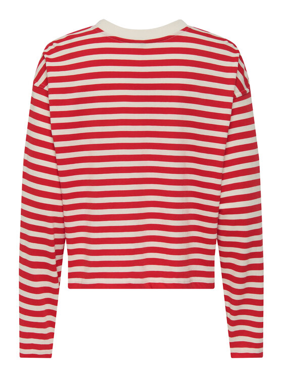 ONLY ONLY Bluza Livina 15359682 Rdeča Regular Fit