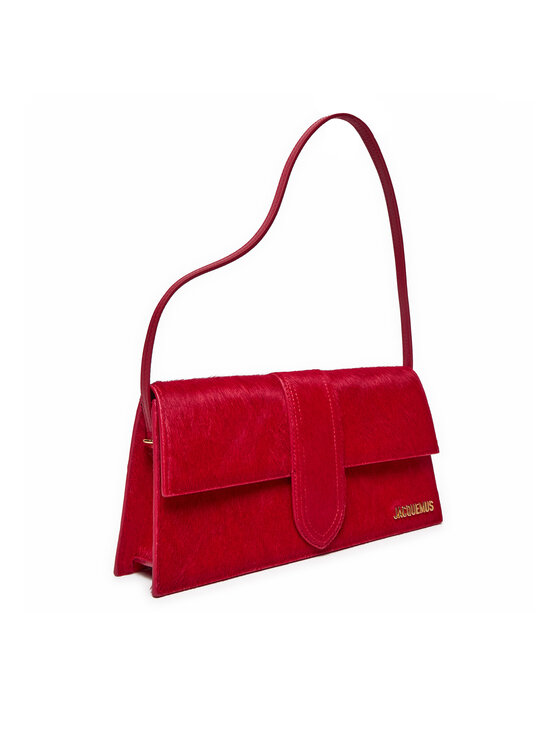 JACQUEMUS JACQUEMUS Ročna torba Le Bambino Long 221BA013 Rdeča