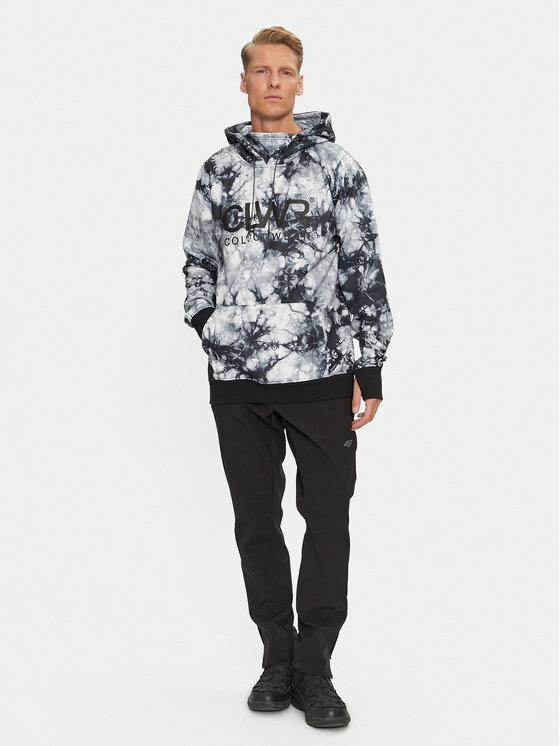 Colourwear Colourwear Bluza Bowl Hood 2.0 7010303 Czarny Regular Fit