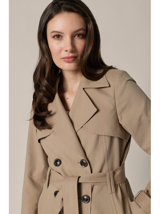 Lancerto Lancerto Trencz Feliciana PC073126000011 Beżowy Regular Fit