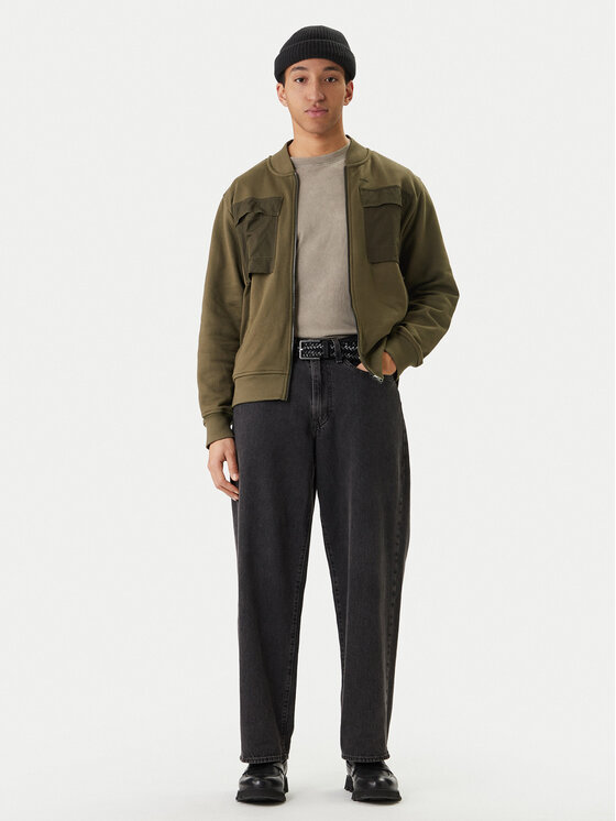 G-Star Raw G-Star Raw Pulóver D28824-E553 Zöld Regular Fit