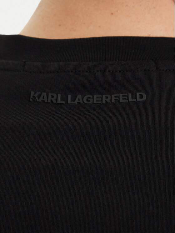 KARL LAGERFELD KARL LAGERFELD T-Shirt 755026 563224 Schwarz Regular Fit