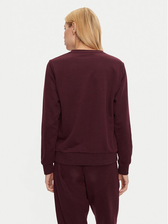 Tommy Hilfiger Tommy Hilfiger Mikina UW0UW04521 Bordó Regular Fit