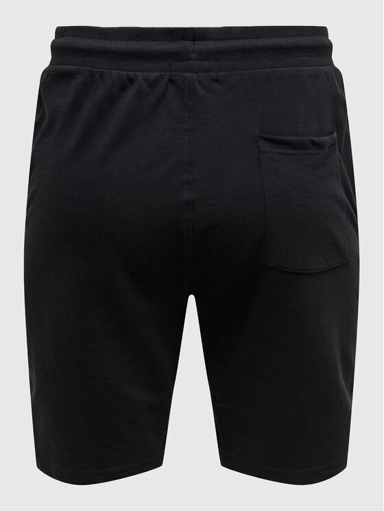 Only & Sons Only & Sons Αθλητικό σορτς Neil 22015623 Μαύρο Regular Fit