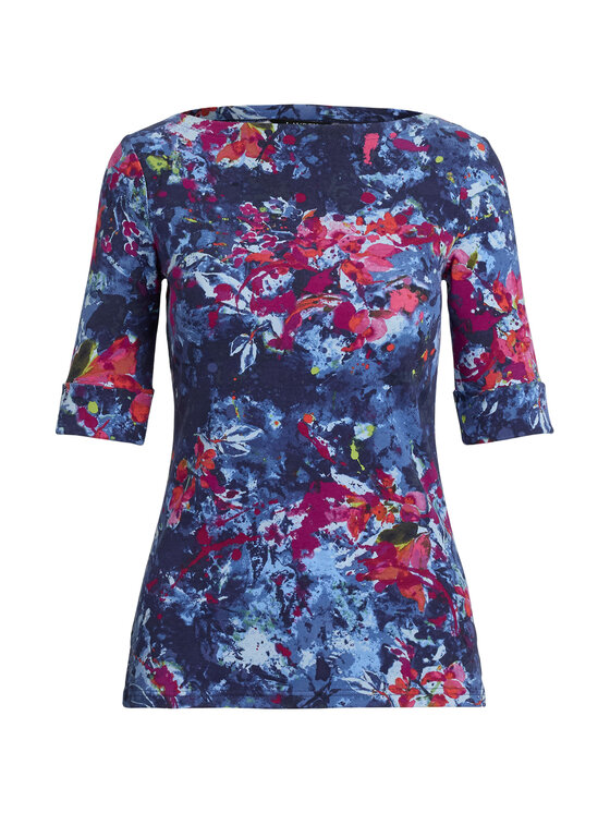 LAUREN RALPH LAUREN LAUREN RALPH LAUREN Bluza 200971065001 Mornarsko modra Slim Fit