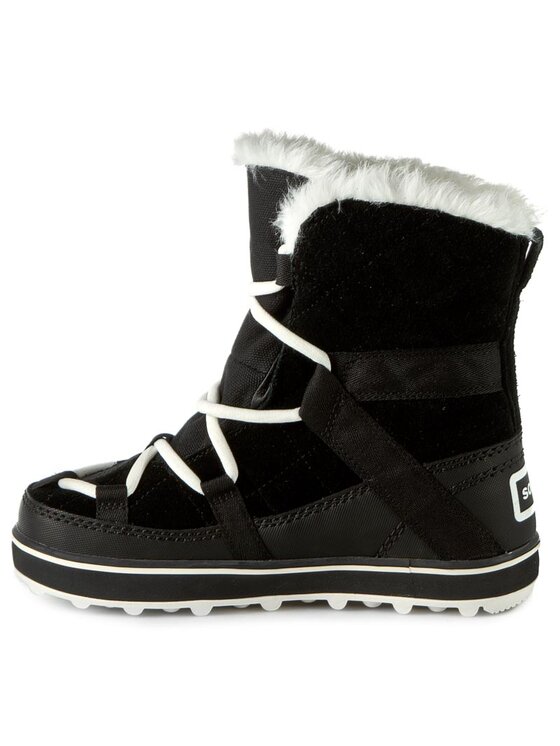Sorel Schneeschuhe Glacy Explorer Shortie NL2079 Schwarz Modivo
