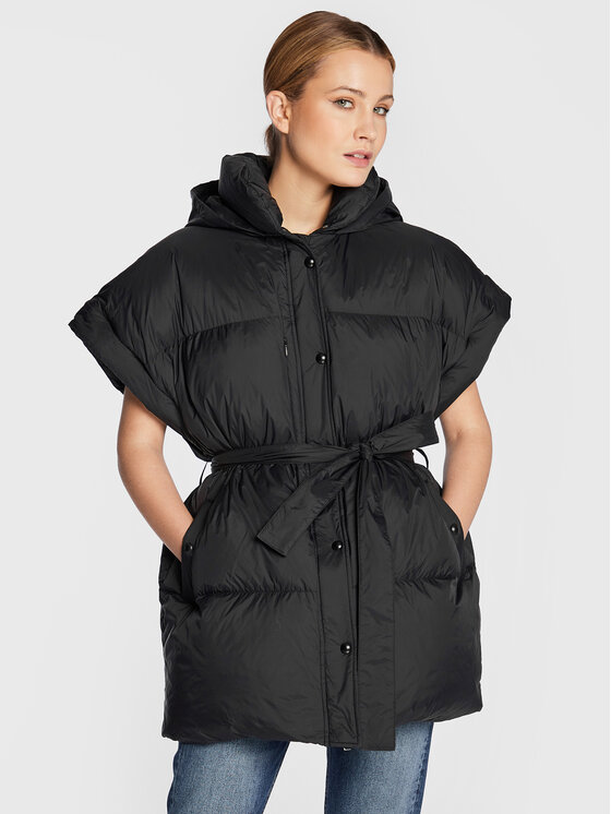 IRO IRO Geacă din puf Querra AR030 Negru Regular Fit