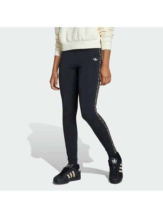 adidas adidas Leggings 3-Stripes KD3289 Nero Slim Fit