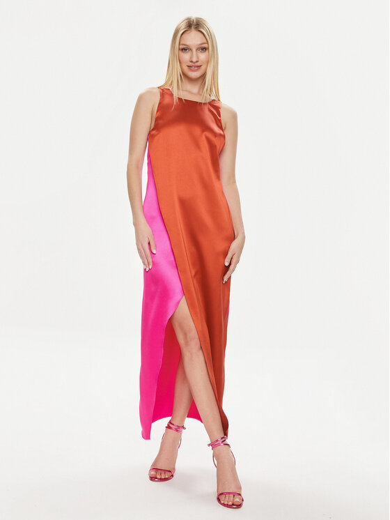 LOLA CASADEMUNT LOLA CASADEMUNT Ljetna haljina MS2416033 Šarena Regular Fit