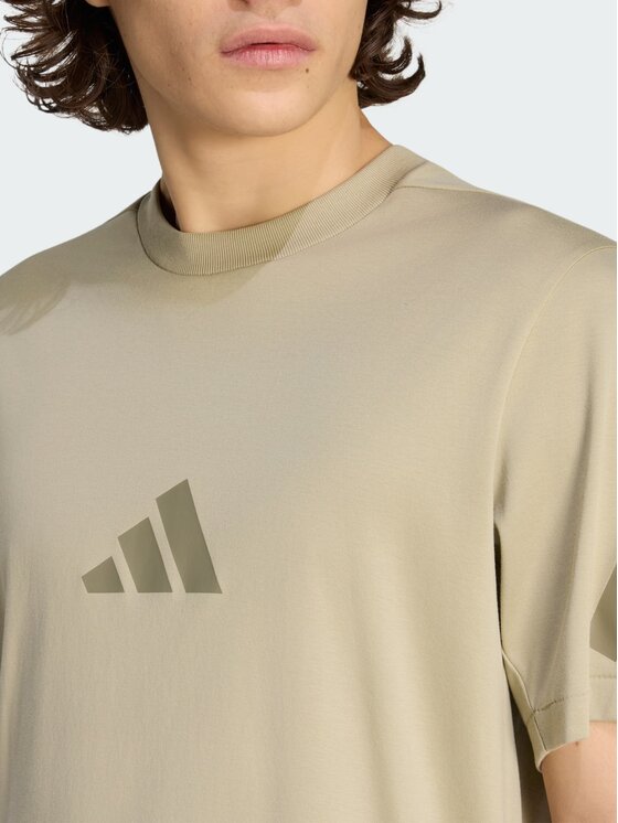 adidas adidas T-Shirt 136913 Brązowy Regular Fit