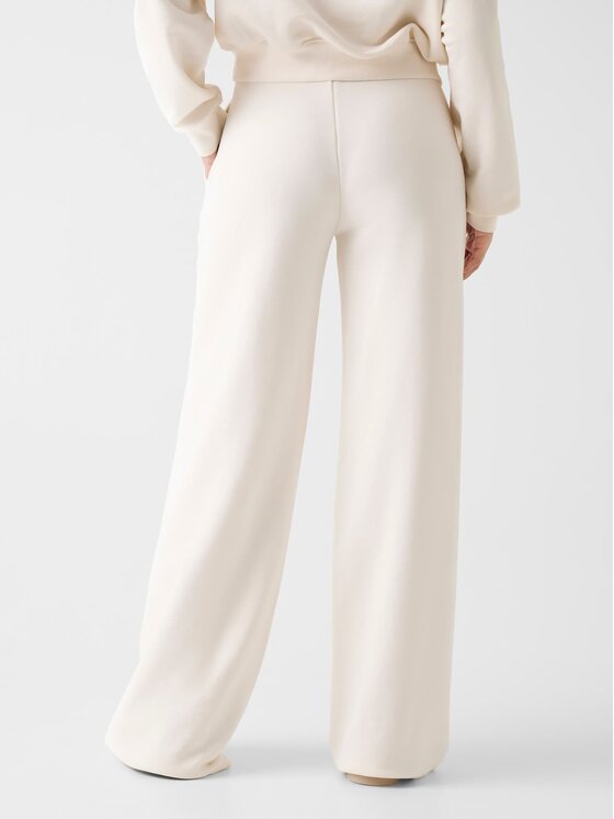 Guess Guess Medžiaginės kelnės 180561 Balta Slim Fit