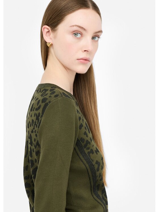 Liu Jo Liu Jo Cardigan TF5172MS49IA4350 Verde Regular Fit