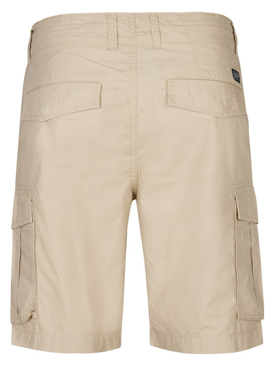 Petrol Industries Petrol Industries Шорти з тканини M-1050-SHO600 Бежевий Cargo Fit
