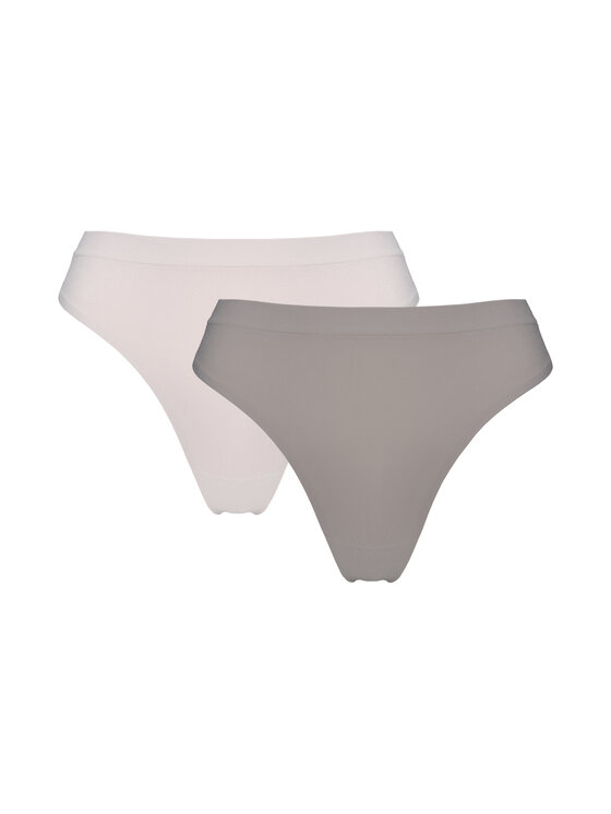 Esotiq Damskie Stringi, rozmiar XL, Beżowe, 45264