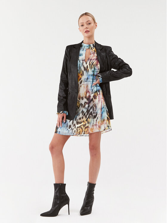 Guess Guess Sukienka codzienna Ilenia W3BK75 WDW52 Kolorowy Regular Fit