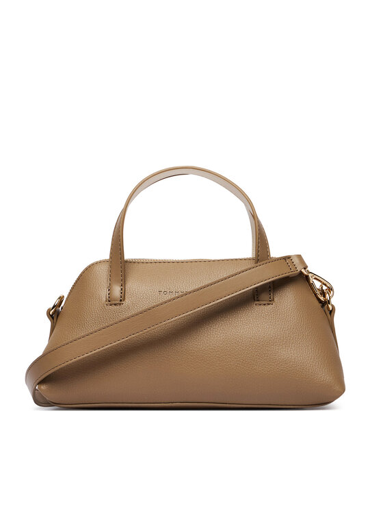 Tommy Hilfiger Tommy Hilfiger Дамска чанта Th Buckle Mini AW0AW19034 Бежов