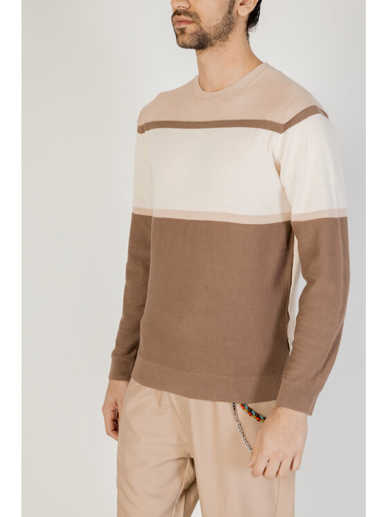 HAMAKI-HO HAMAKI-HO Maglione ME3088H Marrone To Fit