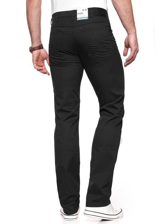 Wrangler Wrangler Pantaloni di tessuto ARIZONA Nero Straight Fit