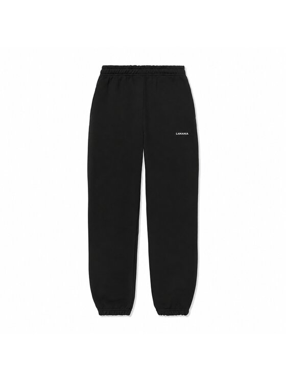 La Mania La Mania Spodnie dresowe RICO Czarny Basic Fit