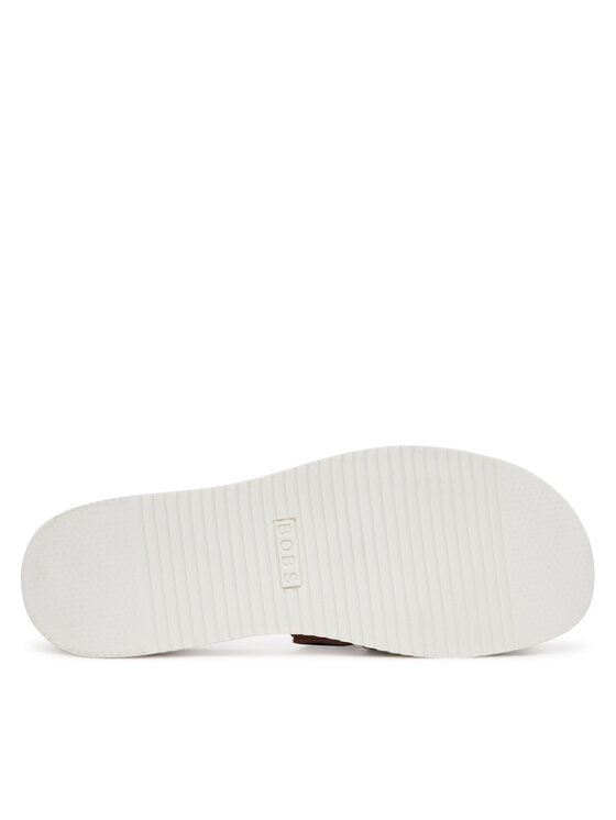 Skechers Skechers Šľapky BOBS Desert Kiss Low-Peak Look 114707/CSNT Hnedá