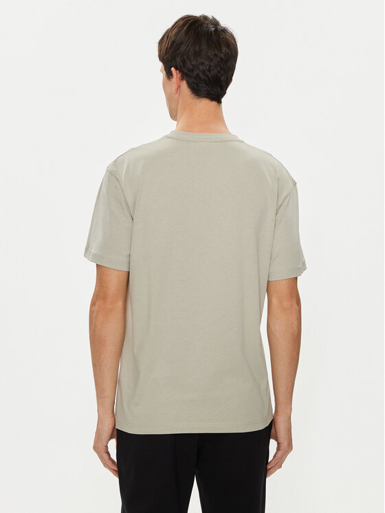 Calvin Klein Calvin Klein T-Shirt Hero K10K111346 Beżowy Regular Fit