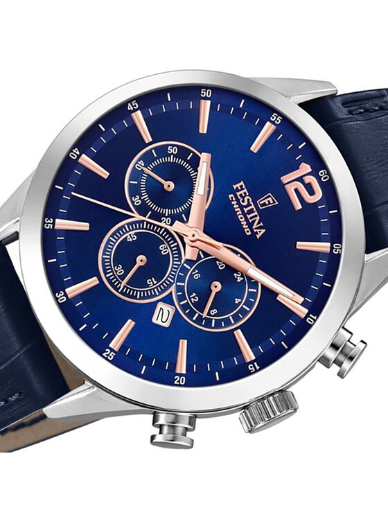 Festina Festina Zegarek F20542-4 Niebieski