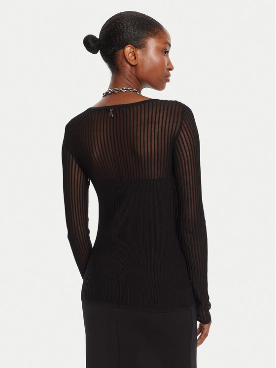 Patrizia Pepe Patrizia Pepe Πουλόβερ 8K0305/K143-K103 Μαύρο Regular Fit