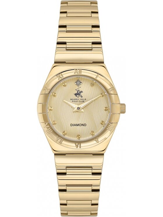 Beverly Hills Polo Club Beverly Hills Polo Club Zegarek BP3611X.110 Złoty