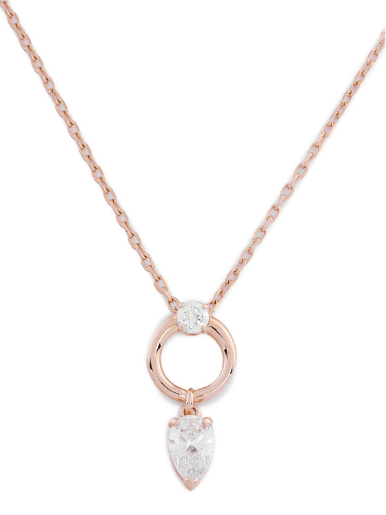 Swarovski Swarovski Набір: ланцюжок і сережки Mesmera 5733808 Рожеве золото