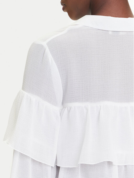 ONLY ONLY Bluse Suzzi 15360661 Weiß Regular Fit