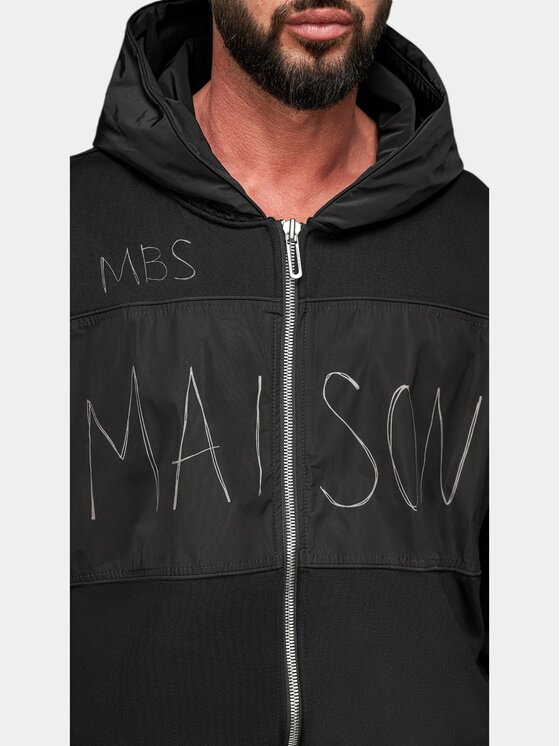 MADE BY SOCIETY MADE BY SOCIETY Kurtka anorak TENEBRIS - H17516 Czarny Basic Fit