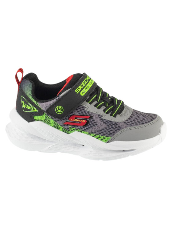 Skechers Skechers Sneakersy Meteor-Lights - Krendox Szary